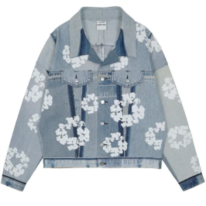 denim tears cotton wreath wool jacket