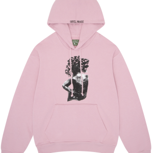 denim tears hoodie pink