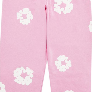 denim tears pink sweatpants