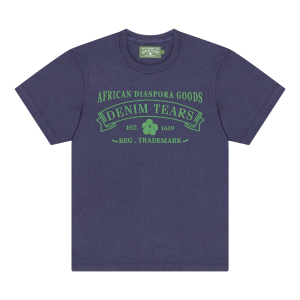 Denim Tears Printing T-Shirt purple