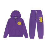 purple denim tears sweatsuit