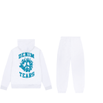 white denim tears sweatsuit