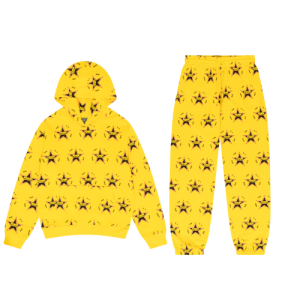 yellow denim tears sweatsuit